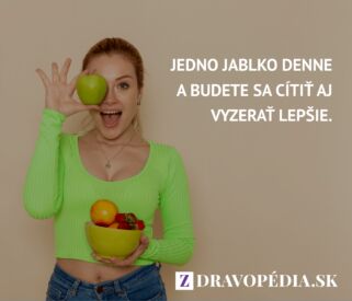 Jedno jablko denne a budeme sa cítiť aj vyzerať lepšie