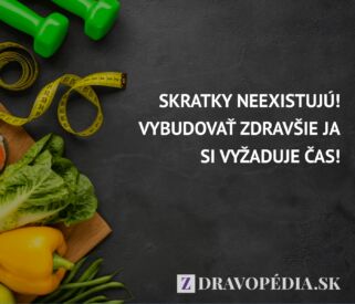 Skratky neexistujú! Vybudovať zdravšie ja si vyžaduje čas!