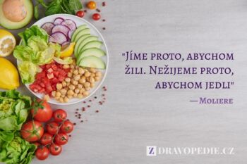 Jíme, abychom žili. Nežijeme proto, abychom jedli.