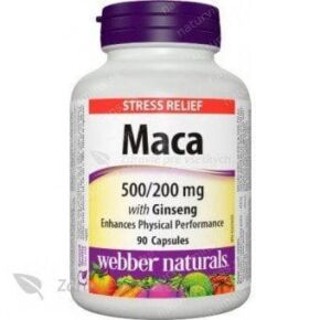 Maca a Ženšen 500/200mg