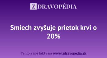 Smiech zvyšuje prietok krvi o 20%
