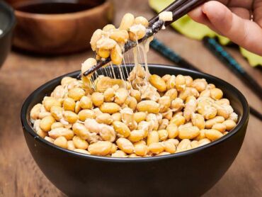 Potraviny s obsahom vitamínu K2 - natto