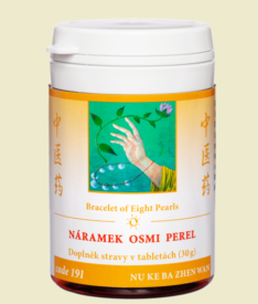 191 - Náramek osmi perel
