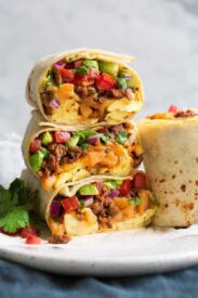Raňajkové Burrito