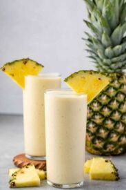 Ananasový smoothie po tréninku