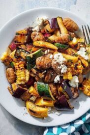 Vegetariánsky gnocchi šalát