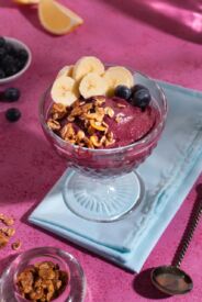 Malinovo-mandlové smoothie