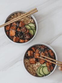 Teriyaki tofu