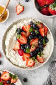 Proteínovo-tvarohový parfait