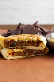 Burritos z čiernej fazule