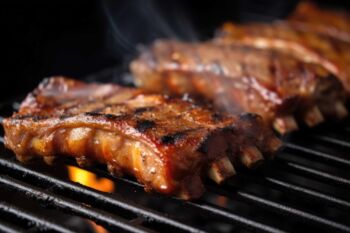 BBQ pečené rebrá
