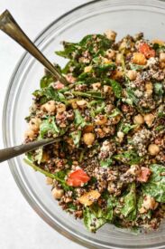 Quinoa a čierna fazuľa