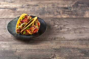 Pečené portobello tacos