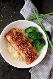 Teriyaki losos