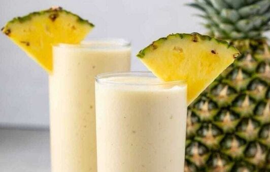Ananásové smoothie po tréningu recept