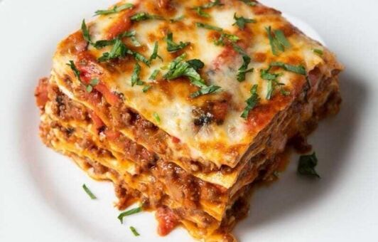 Lasagne recept