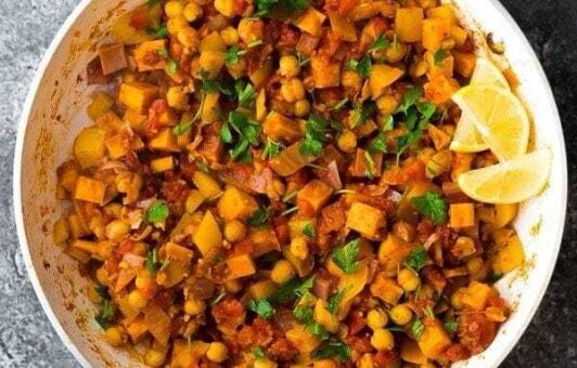 Vegánska marocká panvica recept