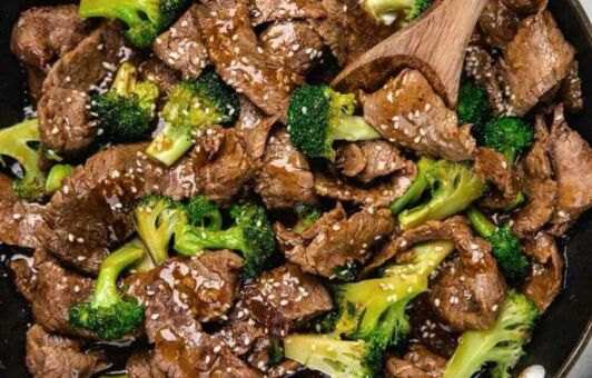 Hovädzie mäso s brokolicou recept