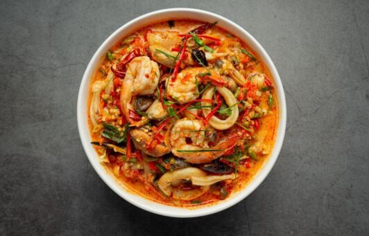 Gumbo z morských plodov recept