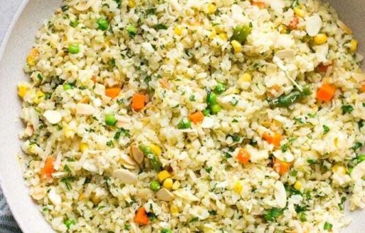 Karfiolová ryža Pilaf recept