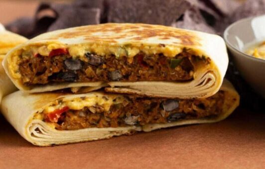 Burritos z čiernej fazule recept