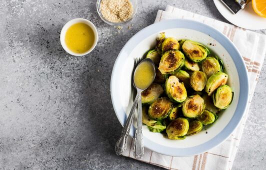 Pečená růžičková kapusta recept