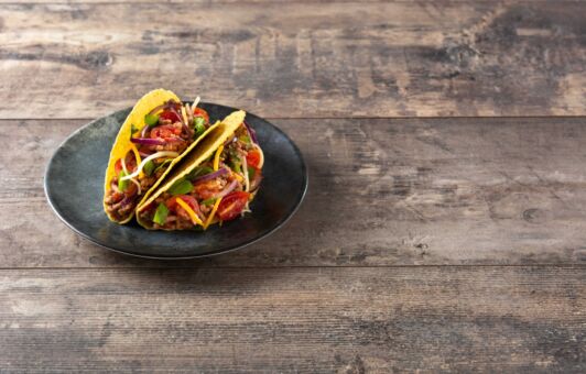 Pečené portobello tacos recept