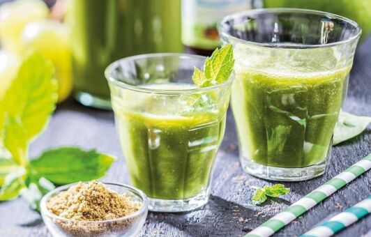 Špenátové smoothie recept