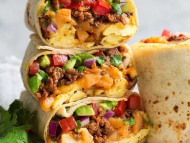 Raňajkové Burrito