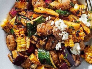 Vegetariánsky gnocchi šalát