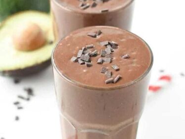Čokoládovo-avokádové smoothie