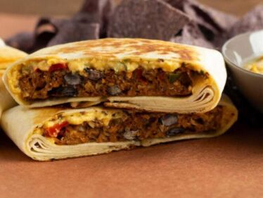 Burritos z čiernej fazule