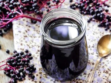 Sirup z plodů černého bezu