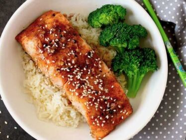Teriyaki losos